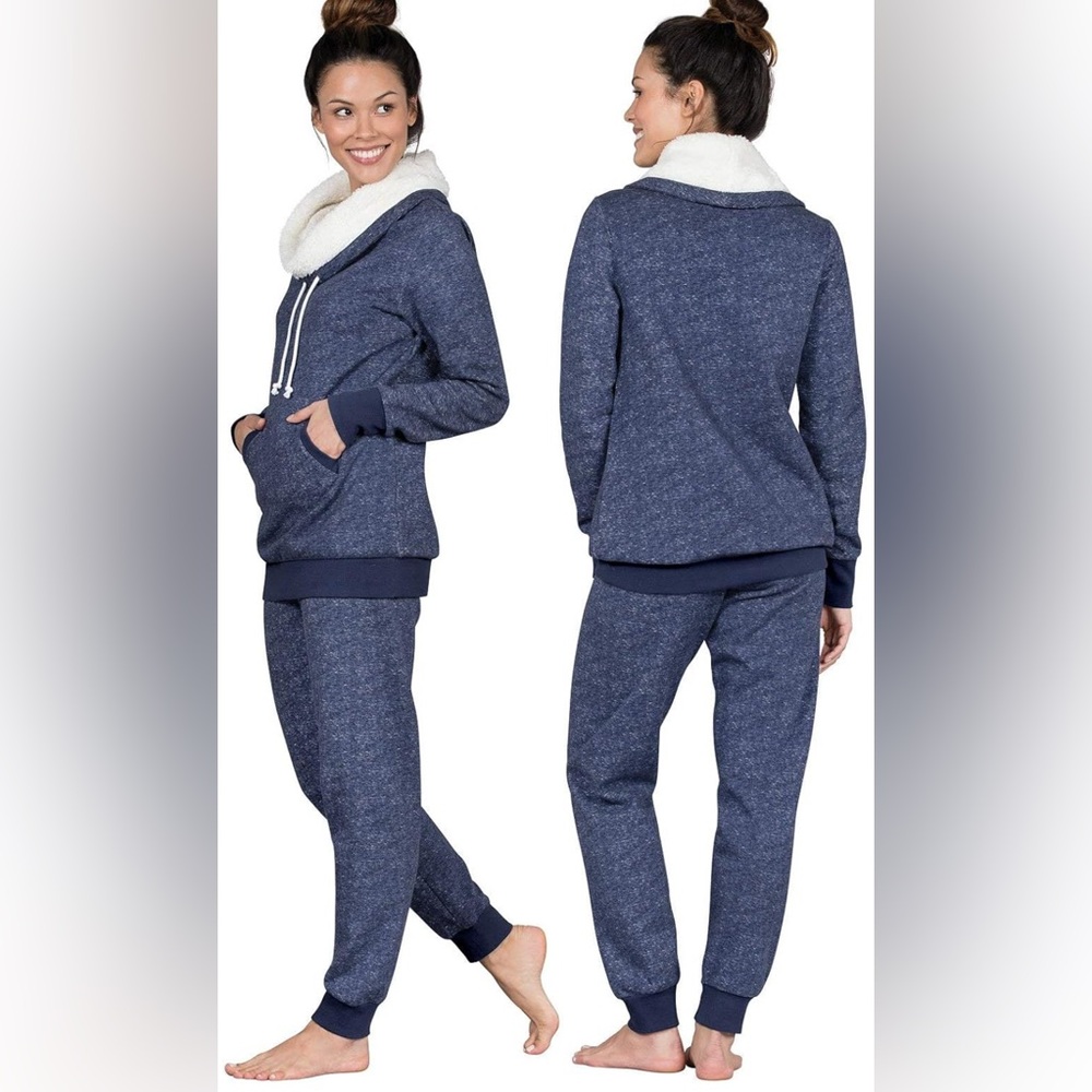 PajamaGram Womens Pajama Set L
